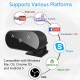 SUPCHON Webcam with Microphone, Full HD 1080P USB Webcam