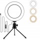 6,2 ίντσες Selfie LED Light Ring με τρίποδο