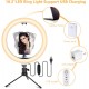 Tvlive Ring Light, 10.2 Inches Ring Light with Tripod
