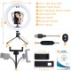 Tvlive Ring Light, 10.2 Inches Ring Light with Tripod