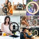 Tvlive Ring Light, 10.2 Inches Ring Light with Tripod
