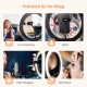 Yoozon selfie ring light 10.2 Inches with tripod