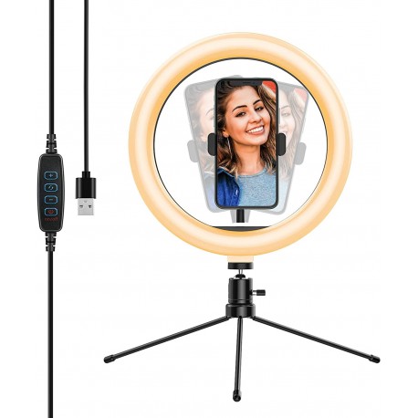 Yoozon selfie ring light 10.2 Inches with tripod