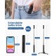 BlitzWolf Bluetooth Selfie Stick Tripod, Aluminium All-in-One Selfie Stick with Bluetooth Remote Control