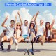Abafia Selfie Stick Tripod Small and Portable 360° Rotation 3 in 1 Bluetooth Remote Shutter