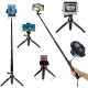 HONGYUE 40 ιντσών με δυνατότητα επέκτασης Selfie Stick Τρίποδο με τηλεχειριστήριο Bluetooth