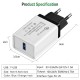 1 Έξοδος Γρήγορος φορτιστής 5V / 3.5A QC 3.0 Φορτιστής τηλεφώνου USB