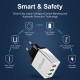 3 Εξόδους Γρήγορος φορτιστής 5V / 3.5A QC 3.0 Φορτιστής τηλεφώνου USB