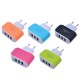 3 Ports 3.1A Triple USB Port Wall Home Travel AC Charger Adapter